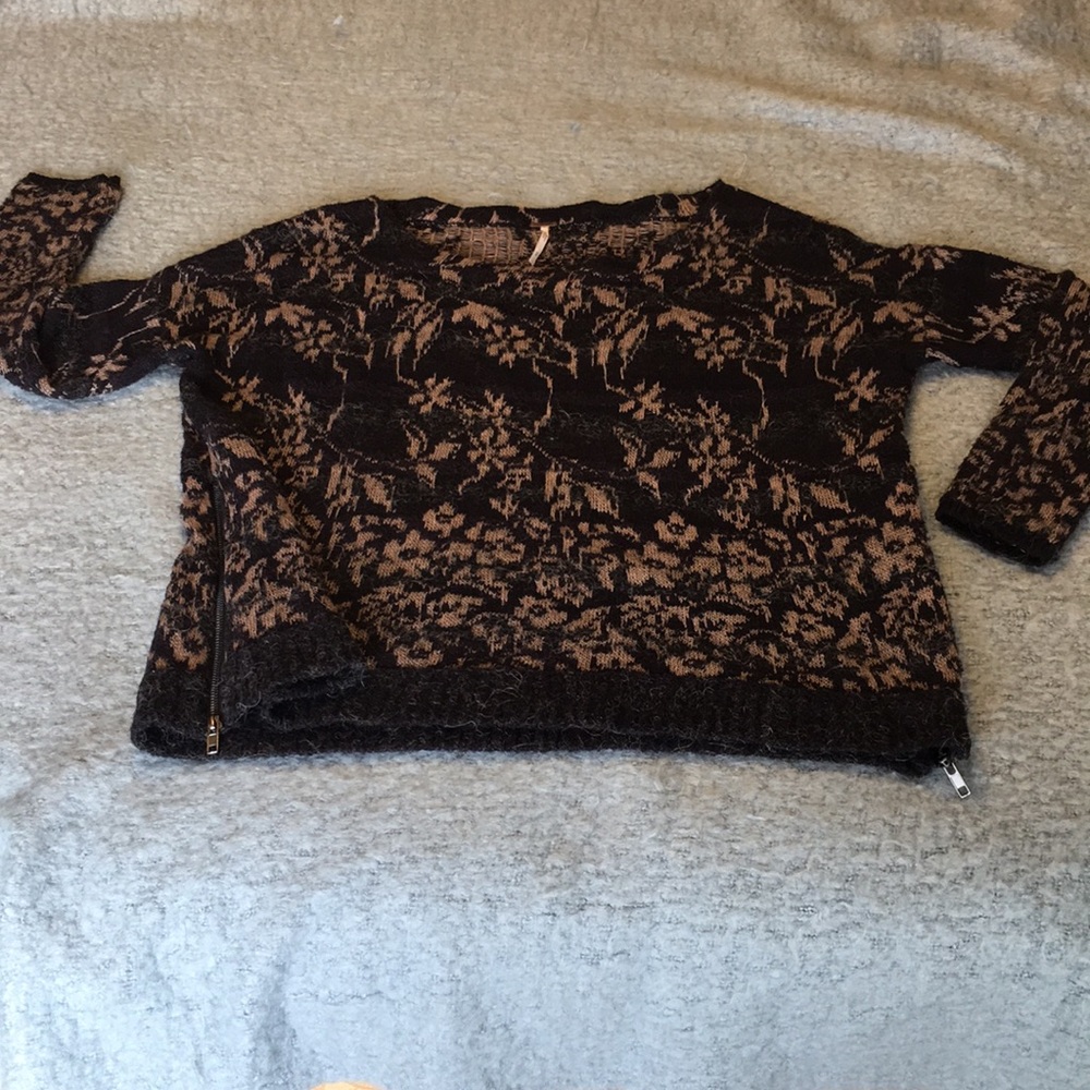 Free people fall sweater.